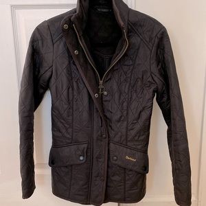 Quilted Barbour jacket